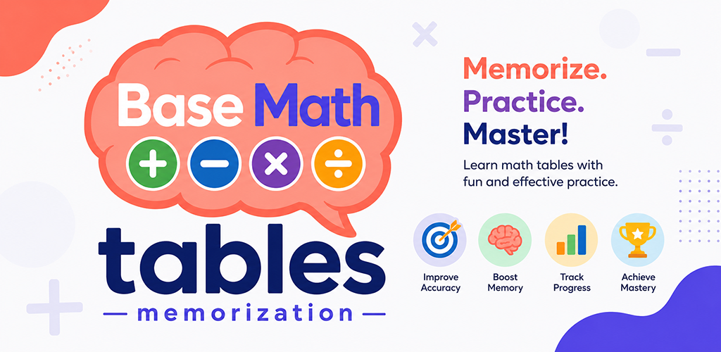 Base Math Tables Memorization